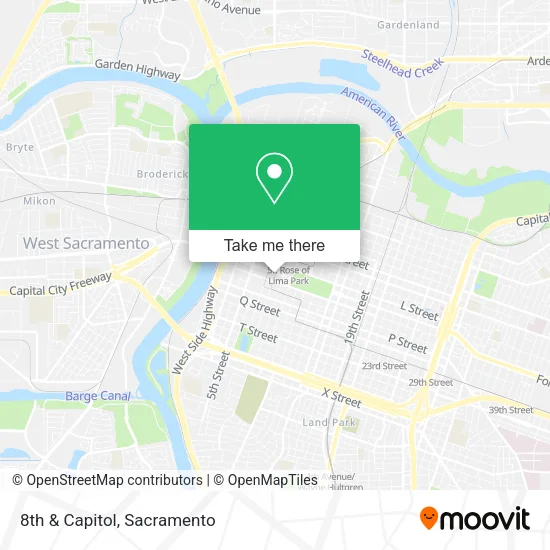 Mapa de 8th & Capitol