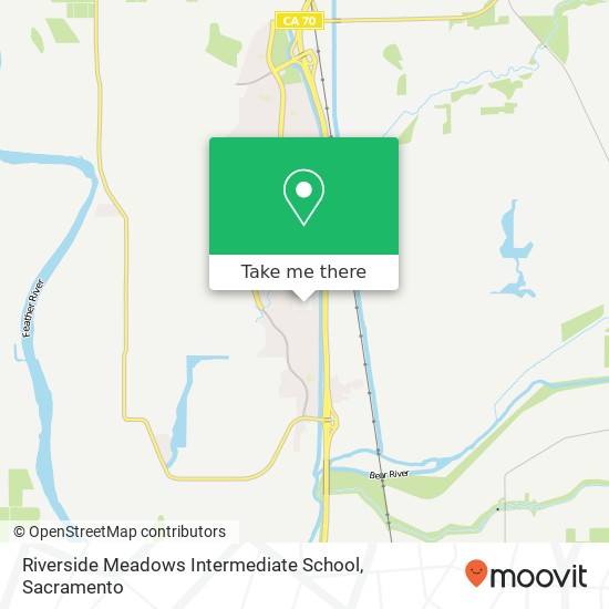 Mapa de Riverside Meadows Intermediate School