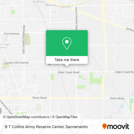 Mapa de B T Collins Army Reserve Center