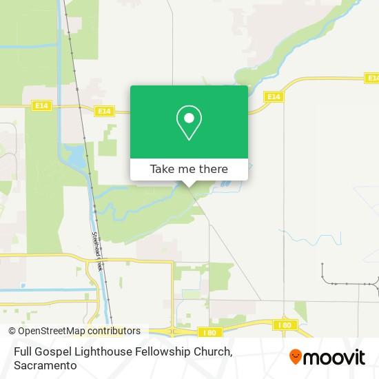 Mapa de Full Gospel Lighthouse Fellowship Church