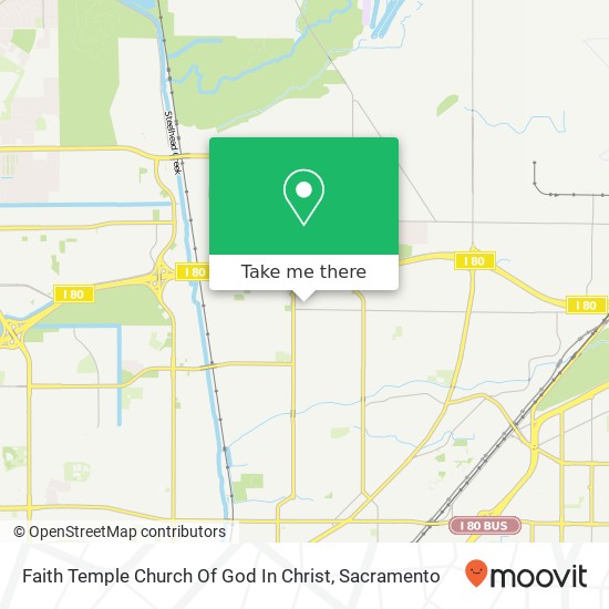 Mapa de Faith Temple Church Of God In Christ