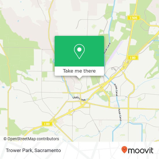 Mapa de Trower Park