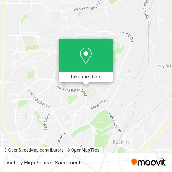 Mapa de Victory High School