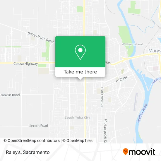 Raley's map