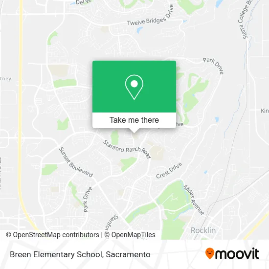 Mapa de Breen Elementary School