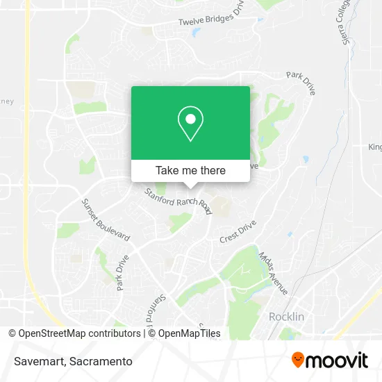 Mapa de Savemart