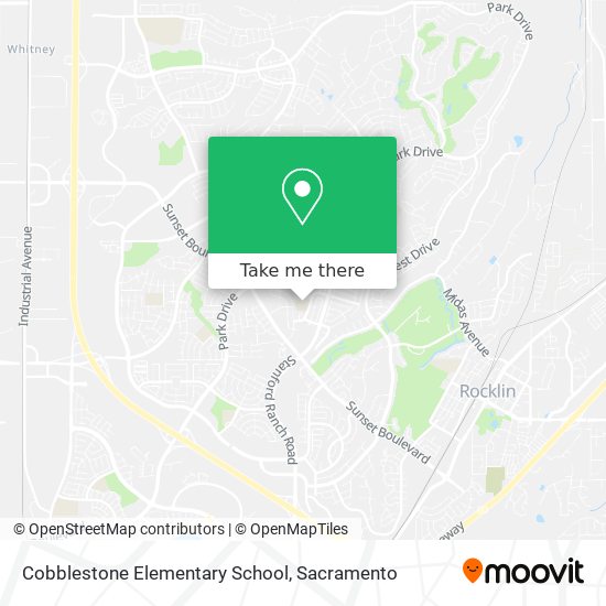 Cobblestone Elementary School map