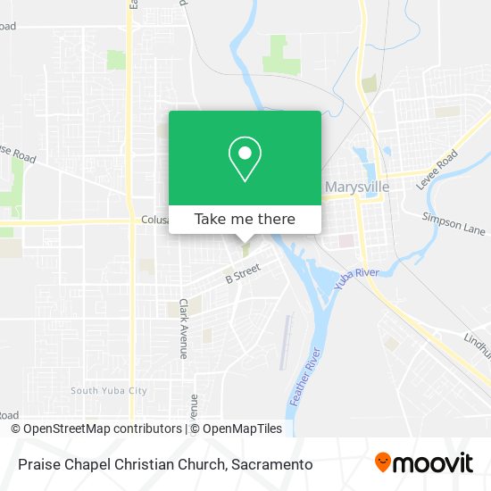 Praise Chapel Christian Church map