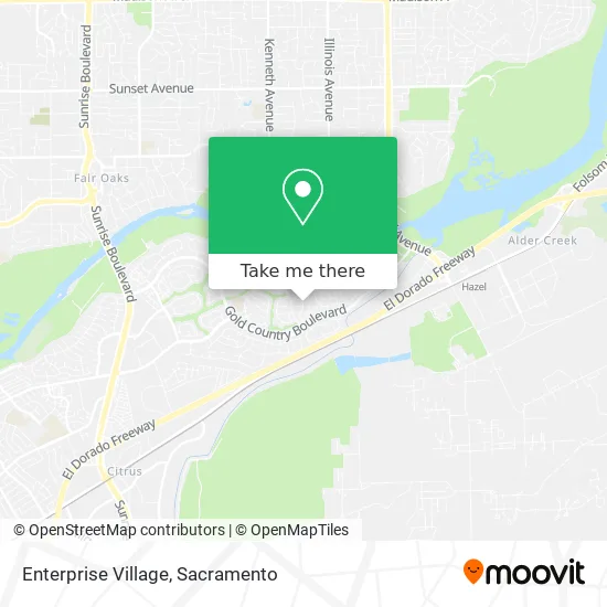 Enterprise Village map