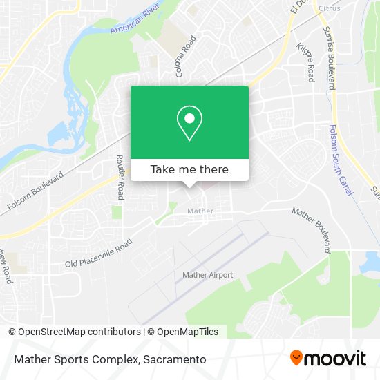 Mapa de Mather Sports Complex