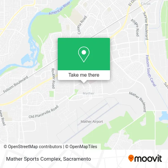 Mather Sports Complex map