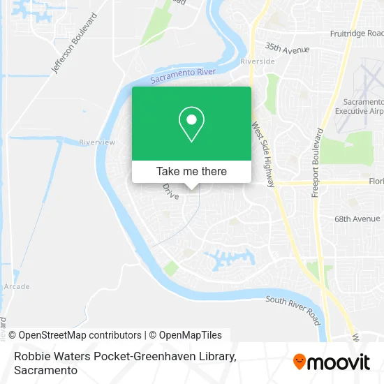 Robbie Waters Pocket-Greenhaven Library map