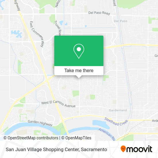 San Juan Village Shopping Center map