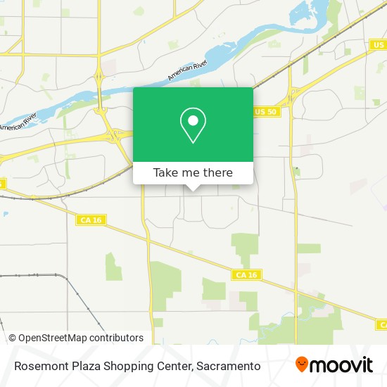 Rosemont Plaza Shopping Center map