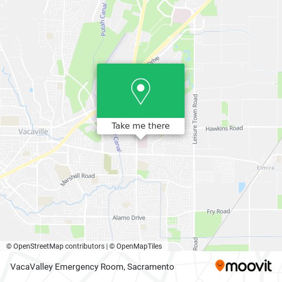 VacaValley Emergency Room map