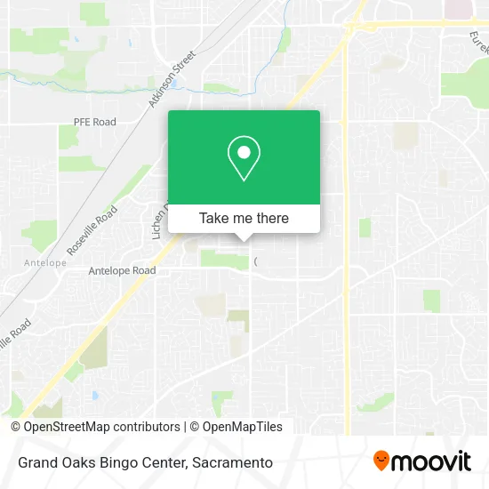 Mapa de Grand Oaks Bingo Center