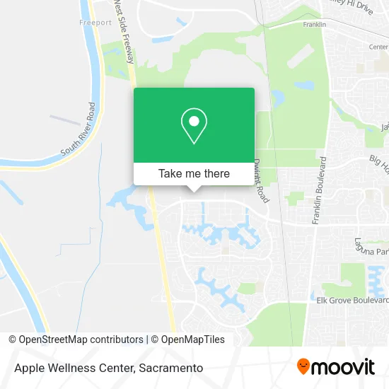Mapa de Apple Wellness Center