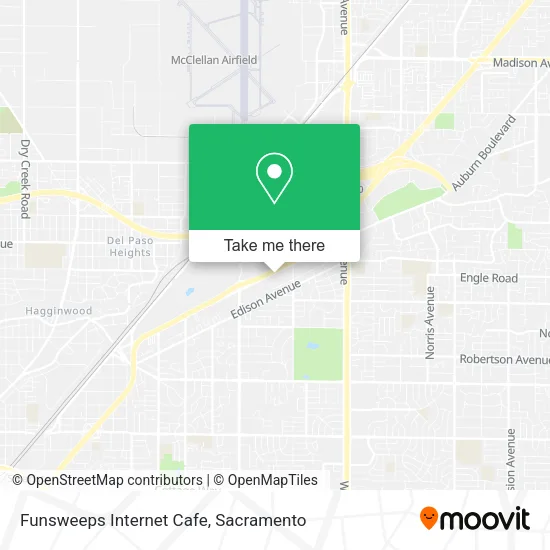 Funsweeps Internet Cafe map