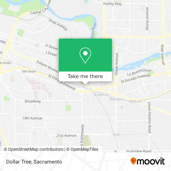 Mapa de Dollar Tree