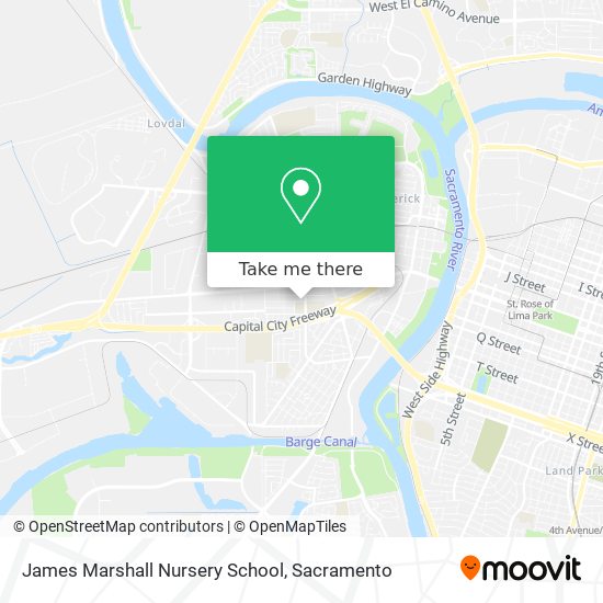 Mapa de James Marshall Nursery School