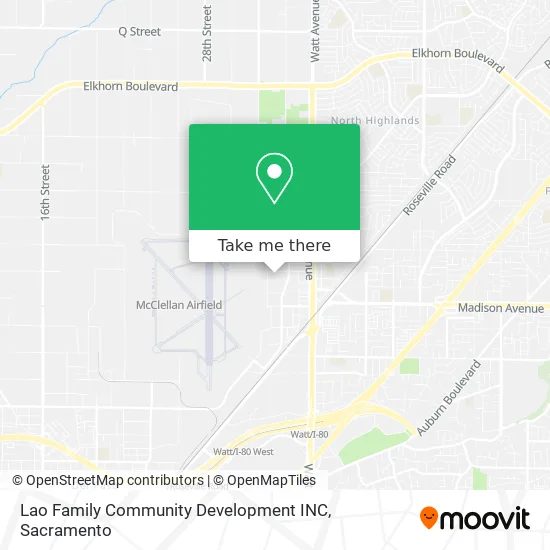 Mapa de Lao Family Community Development INC