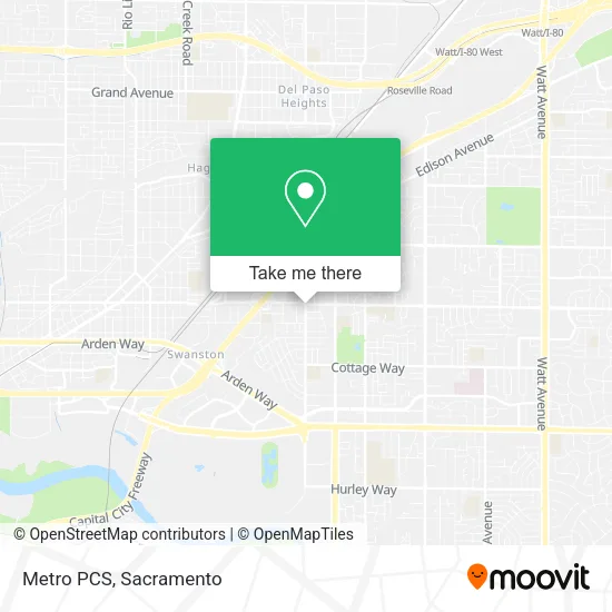 Mapa de Metro PCS
