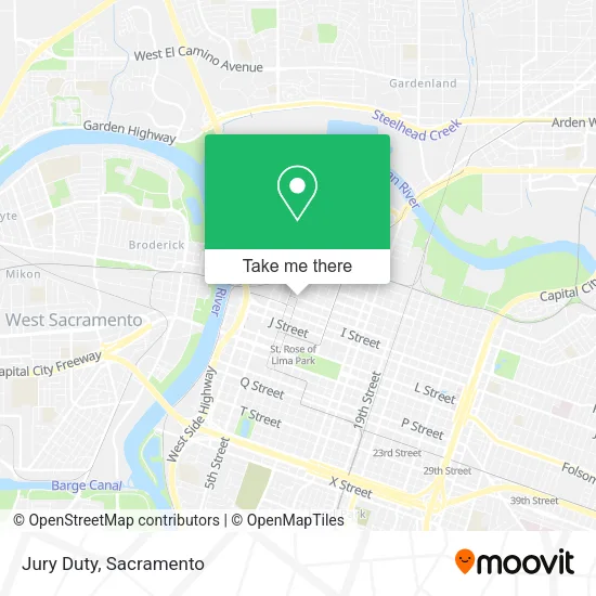 Mapa de Jury Duty