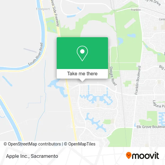 Mapa de Apple Inc.