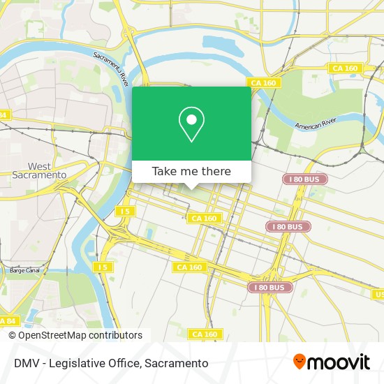 DMV - Legislative Office map
