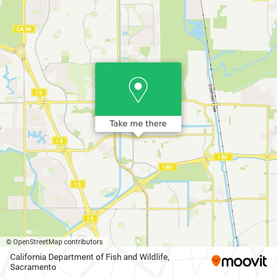 California Department of Fish and Wildlife map