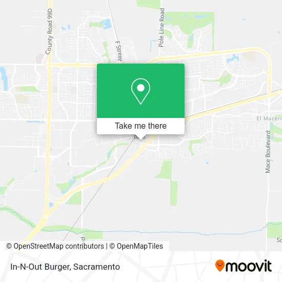 Mapa de In-N-Out Burger