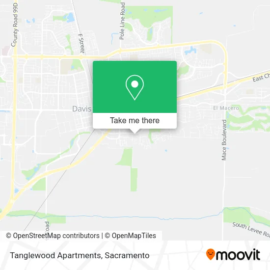 Mapa de Tanglewood Apartments