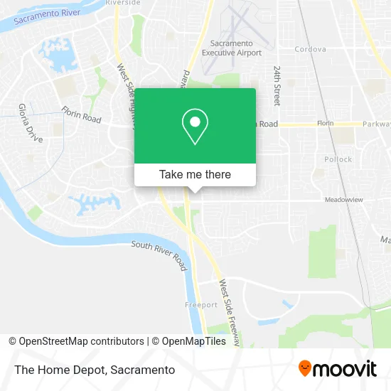 Mapa de The Home Depot