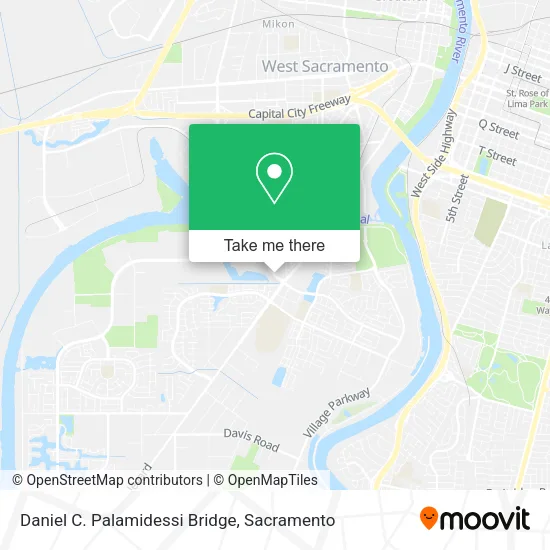 Daniel C. Palamidessi Bridge map