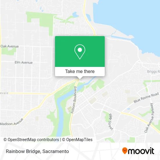 Mapa de Rainbow Bridge
