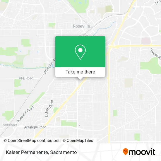 Mapa de Kaiser Permanente