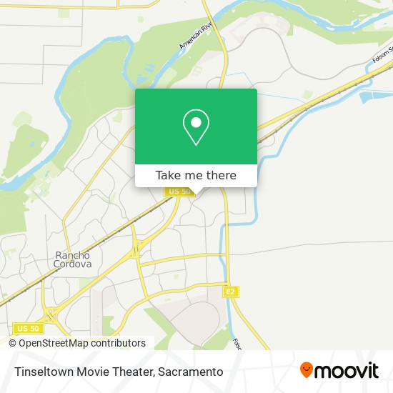 Tinseltown Movie Theater map