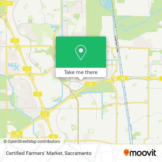 Certified Farmers' Market map