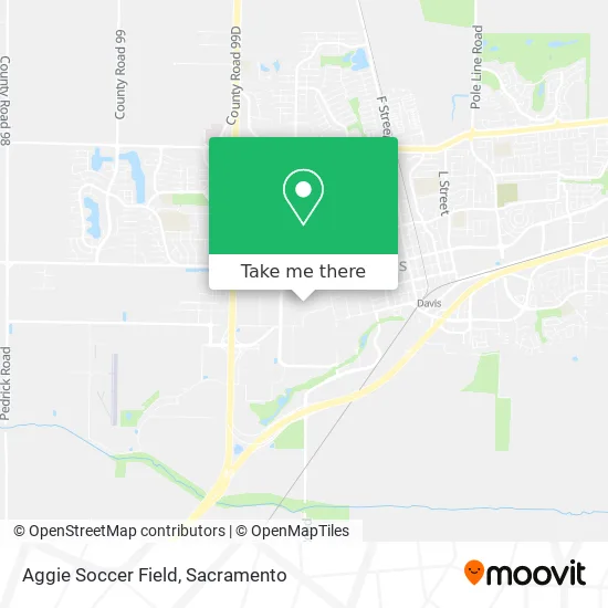 Aggie Soccer Field map