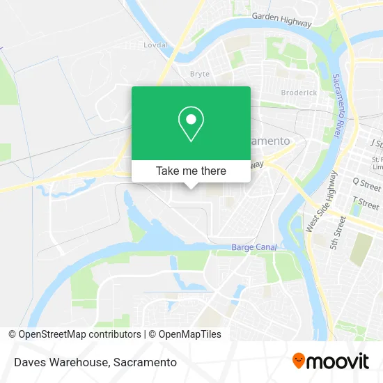 Mapa de Daves Warehouse