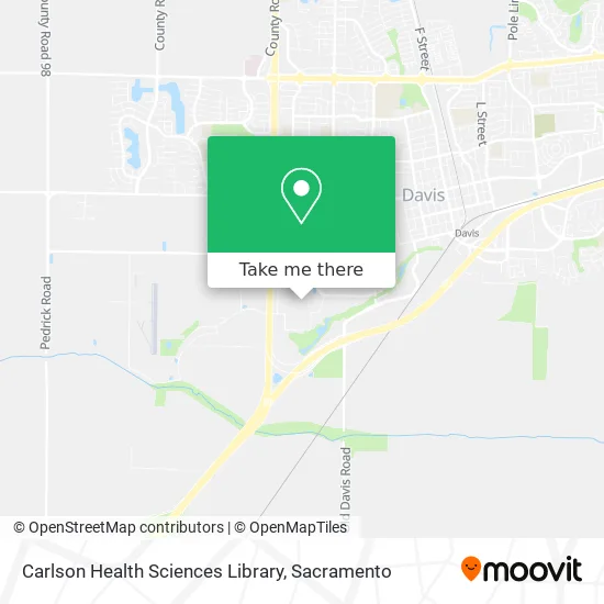 Carlson Health Sciences Library map