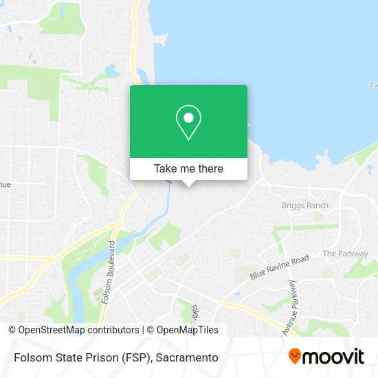 Folsom State Prison (FSP) map