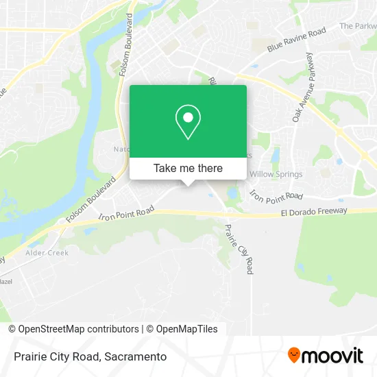 Mapa de Prairie City Road