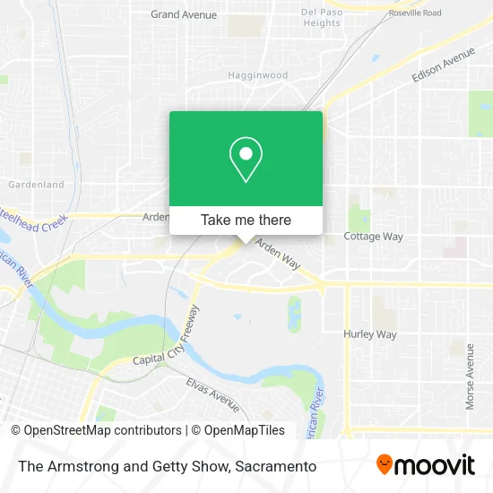 The Armstrong and Getty Show map