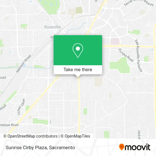 Mapa de Sunrise Cirby Plaza