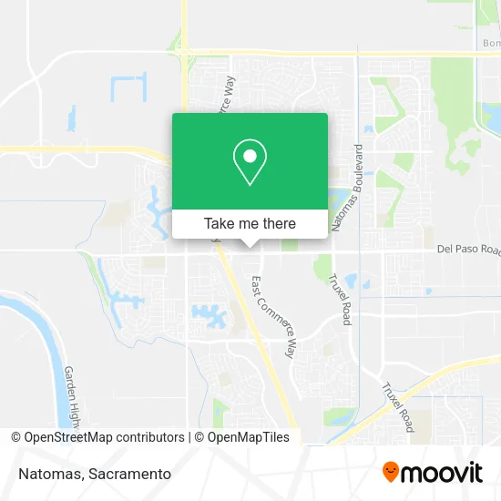 Mapa de Natomas