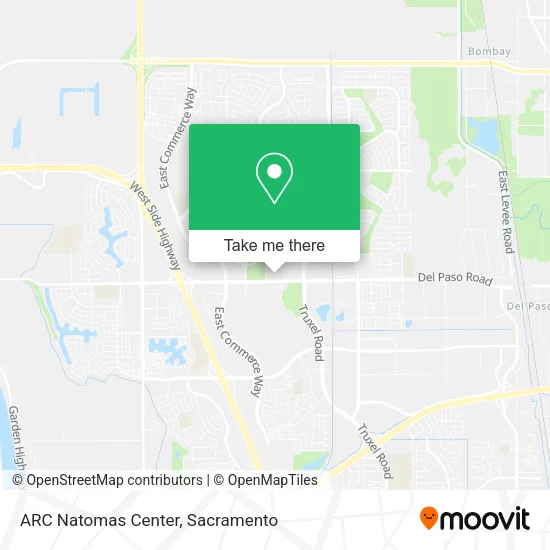 Mapa de ARC Natomas Center