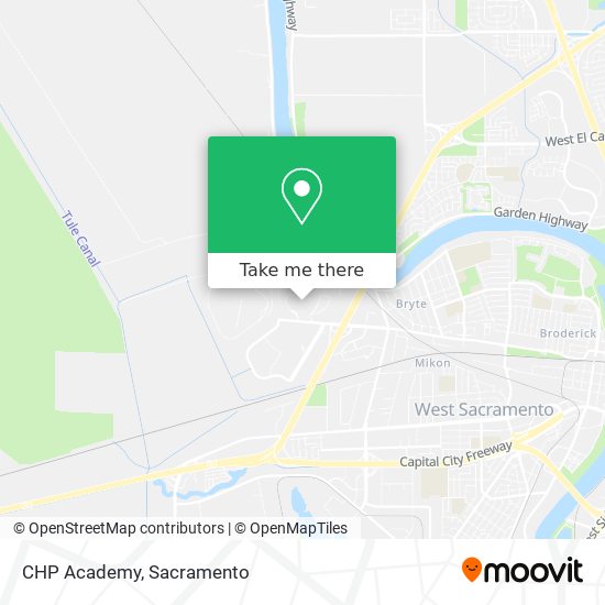 CHP Academy map