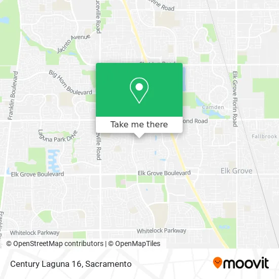 Mapa de Century Laguna 16