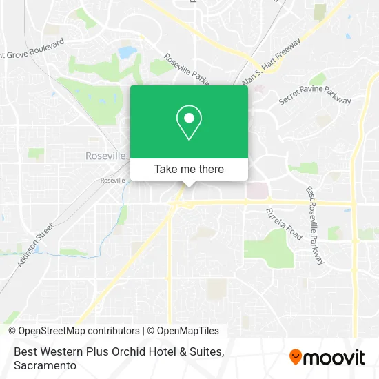 Mapa de Best Western Plus Orchid Hotel & Suites